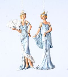 Lyseblå Gatsby Dekor - 2pk